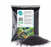 Pietriș colorat culoare  neagră -2kg 0,3-1,4mm - Substrat acvariu iazuri-acvarii.ro